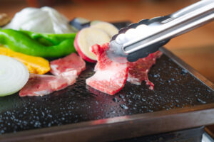 溶岩石焼き